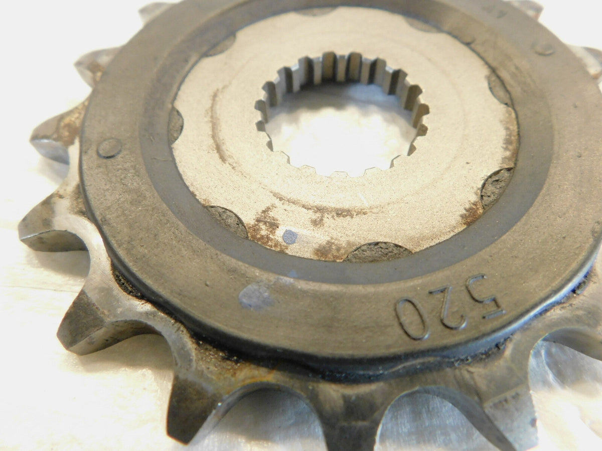 16 Triumph Street Twin Front Engine Motor Transmission 17T Tooth Output Sprocket - C3 Cycle