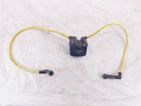 Yamaha Virago 700 750 1000 1100 Front/Rear Ignition Coil w/ Yellow Plug Wires - C3 Cycle