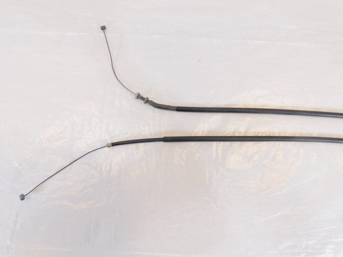 1994 Yamaha FZR1000 OEM Front Push/Pull Handlebar Throttle Cables Lines - C3 Cycle