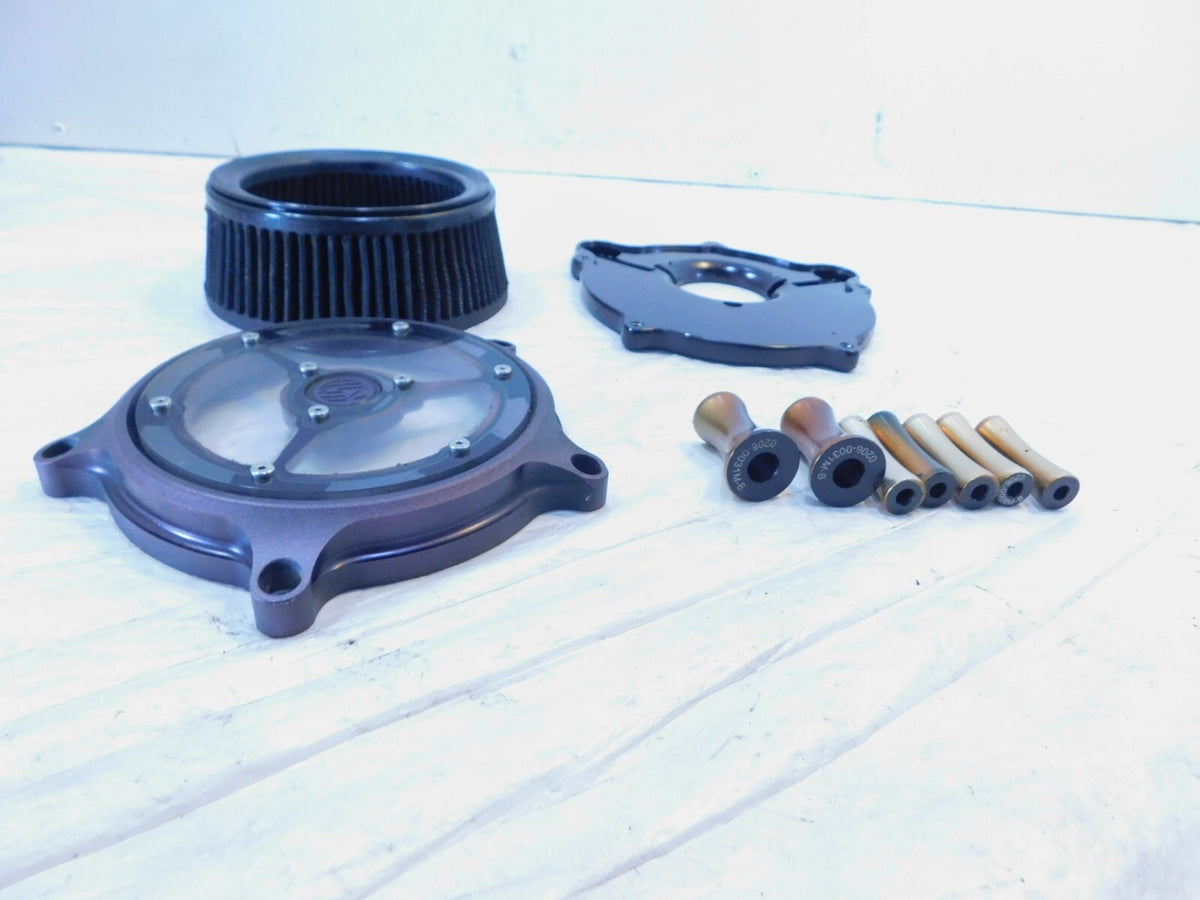 Harley Davidson Electra Glide Dyna Softail Roland Sand Air Intake Filter Cleaner - C3 Cycle