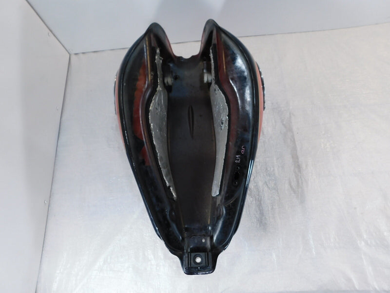 Triumph America & Speedmaster Red / Black Gas Petrol Fuel Tank Reservoir  -Dents