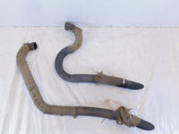 2006-2010 Victory Kingpin Black Dual Front & Rear Exhaust Header & Muffler Pipes - C3 Cycle