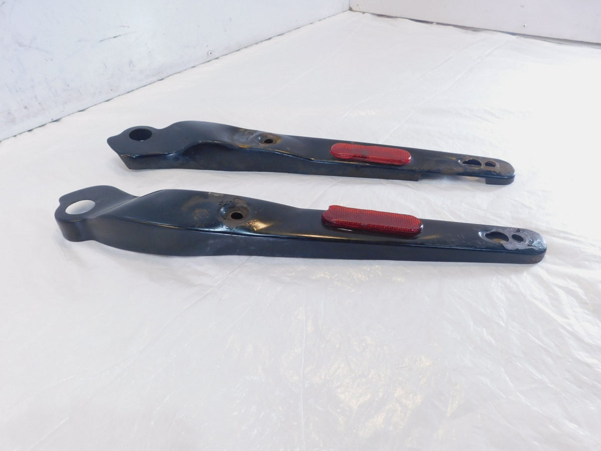 2010-2017 Harley Davidson FXDWG Dyna Wide Glide Black Rear Fender Strut Covers - C3 Cycle