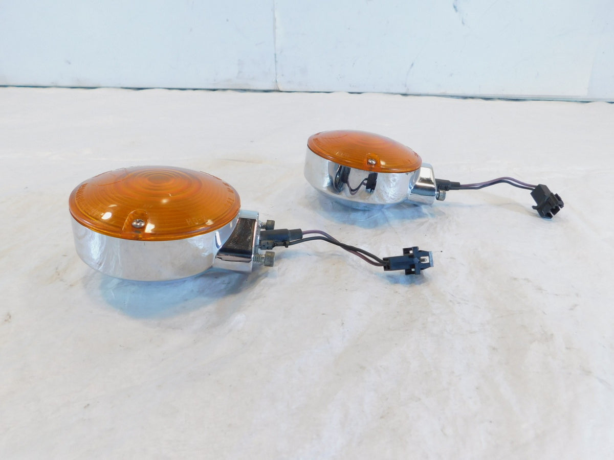 Harley Softail & Touring Electra Glide Road King Rear Turn Signal Indicators - C3 Cycle