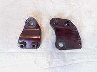 1986 86 Suzuki Intruder 700 VS700 Left/Right Maroon Engine Mount Frame Brackets - C3 Cycle