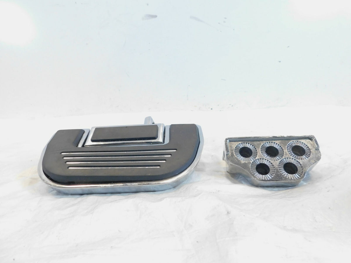 Harley Touring Dyna Sportster Softail Adjustable Footboard & Bracket - For Parts - C3 Cycle
