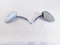 Harley Davidson FXR Softail Dyna Sportster Left/Right Chrome Rear View Mirrors - C3 Cycle