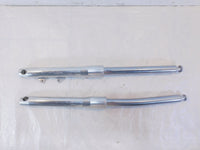 2002 & 2003 Indian Gilroy Scout Left & Right Front Polished Forks Shocks - BENT - C3 Cycle