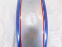 1981-1993 Harley Davidson Sportster 883 1100 1200 Silver Blue Rear Cover Fender - C3 Cycle