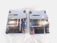 Harley Davidson Touring Dyna & Softail Chrome Cylinder Head Rocker Boxes - C3 Cycle