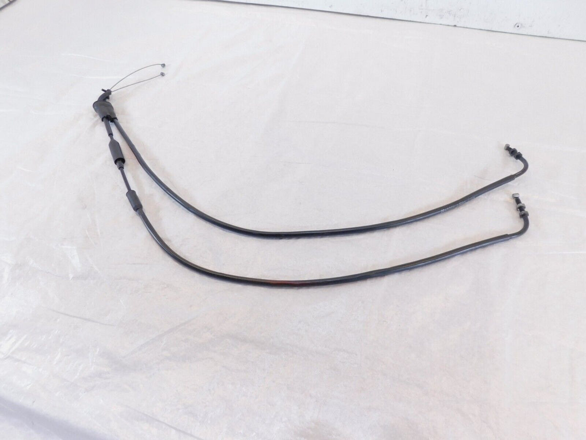 2008-12 Triumph Street Triple 675 675R Handlebar Push/Pull Throttle Cable Lines - C3 Cycle