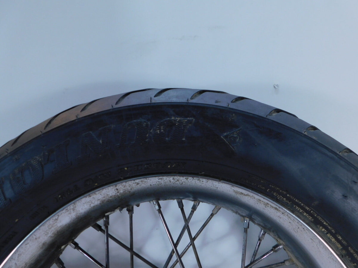 Harley Sportster & Road King Electra Glide Profile Laced Chrome Rear Wheel Rim - C3 Cycle