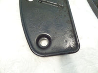 Harley Davidson Softail Touring Road King Electra Glide Black Footboard Bottoms - C3 Cycle