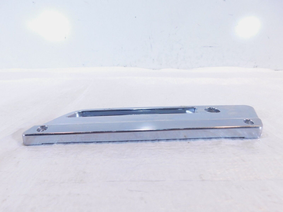 Harley Touring Road King Electra Street Glide Chrome Right Saddlebag Latch Cover - C3 Cycle