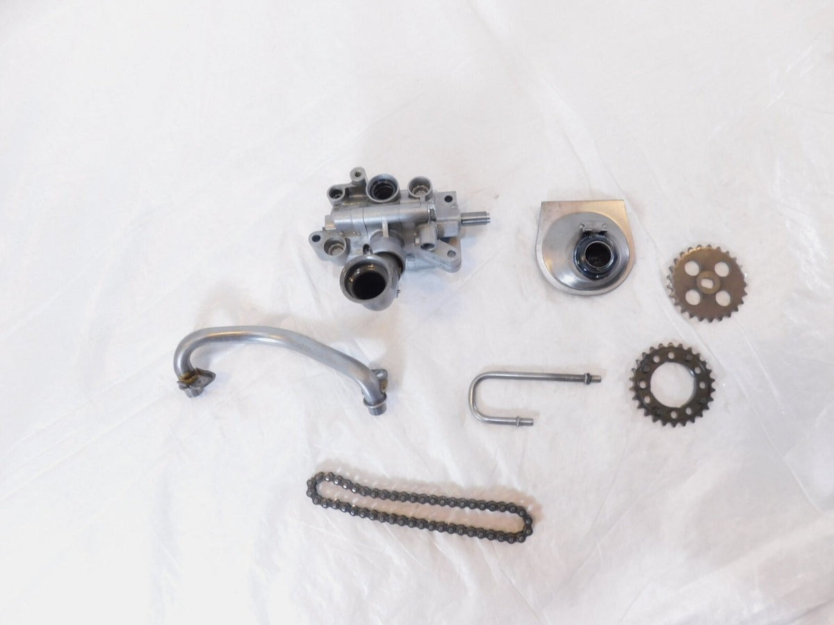 1994 94 Honda Magna 750 VF750 VF750C Engine Motor Oil Pump Chain & Sprockets - C3 Cycle