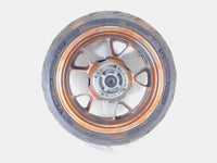 2008 2009 2010 2011 Kawasaki Concours 14 ABS Silver Rear Wheel Rim & Tire - C3 Cycle