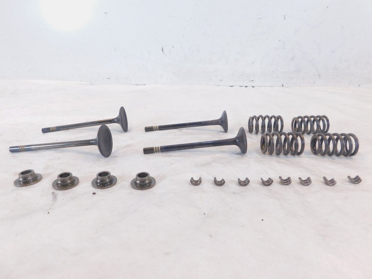 Victory Vision Kingpin & Vegas Intake/Exhast Valves w/ Springs & Retainer Seats - C3 Cycle
