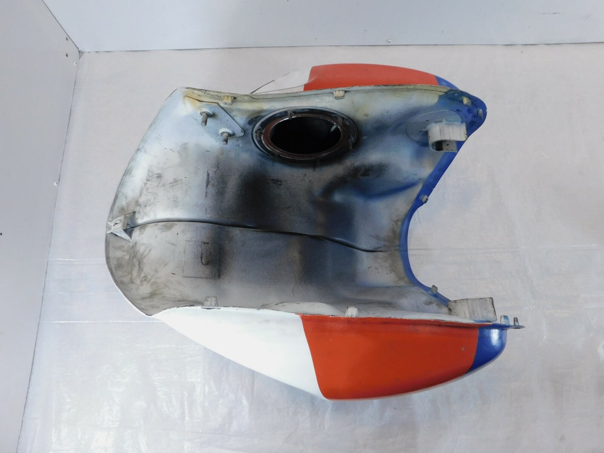 1995-2001 BMW R1100R R850R Red White & Blue Gas Petrol Fuel Tank Reservoir Dents - C3 Cycle