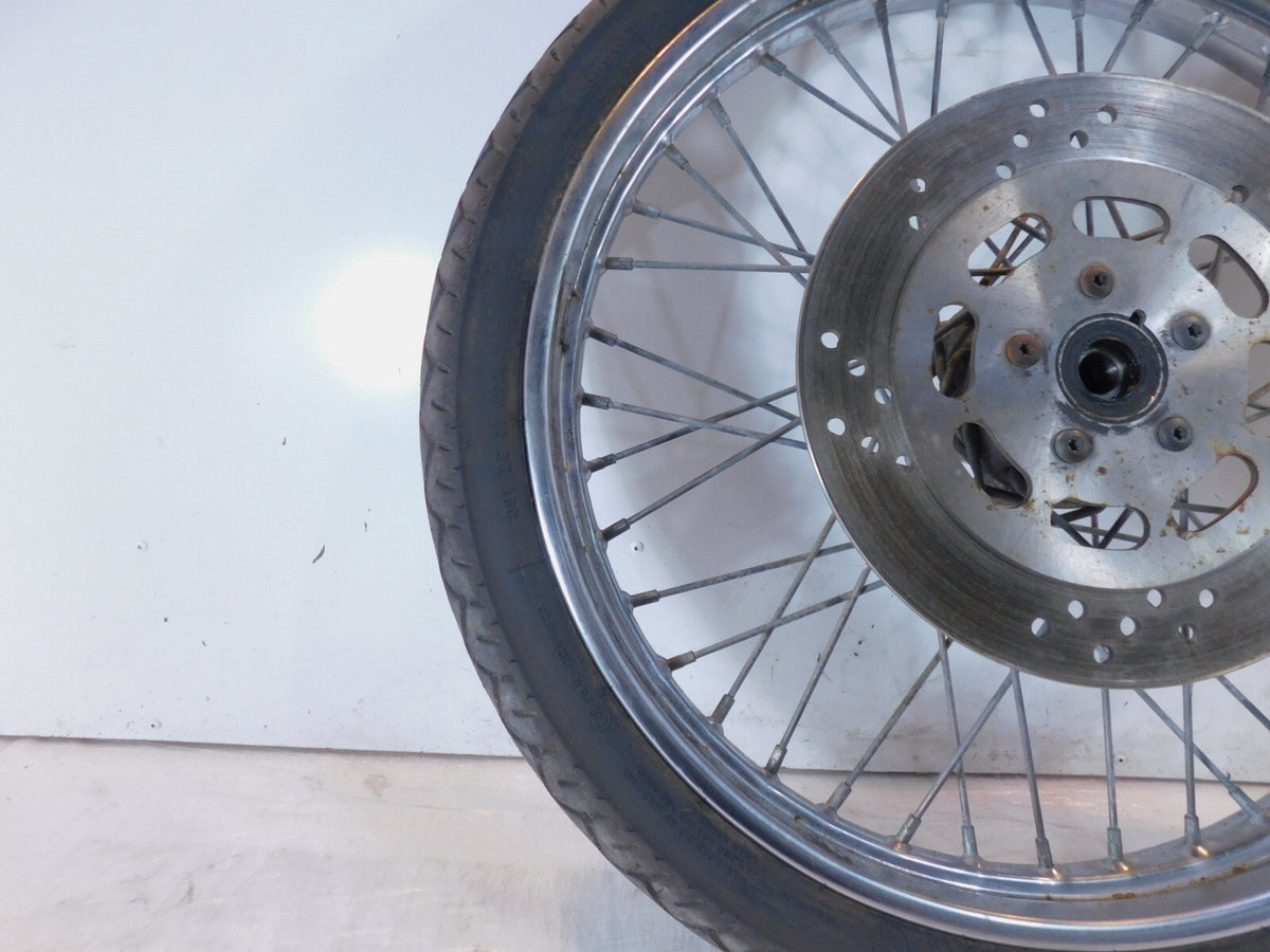 Harley Davidson Softail & Dyna Wide Glide Chrome 21" Front Wheel Rim & Tire