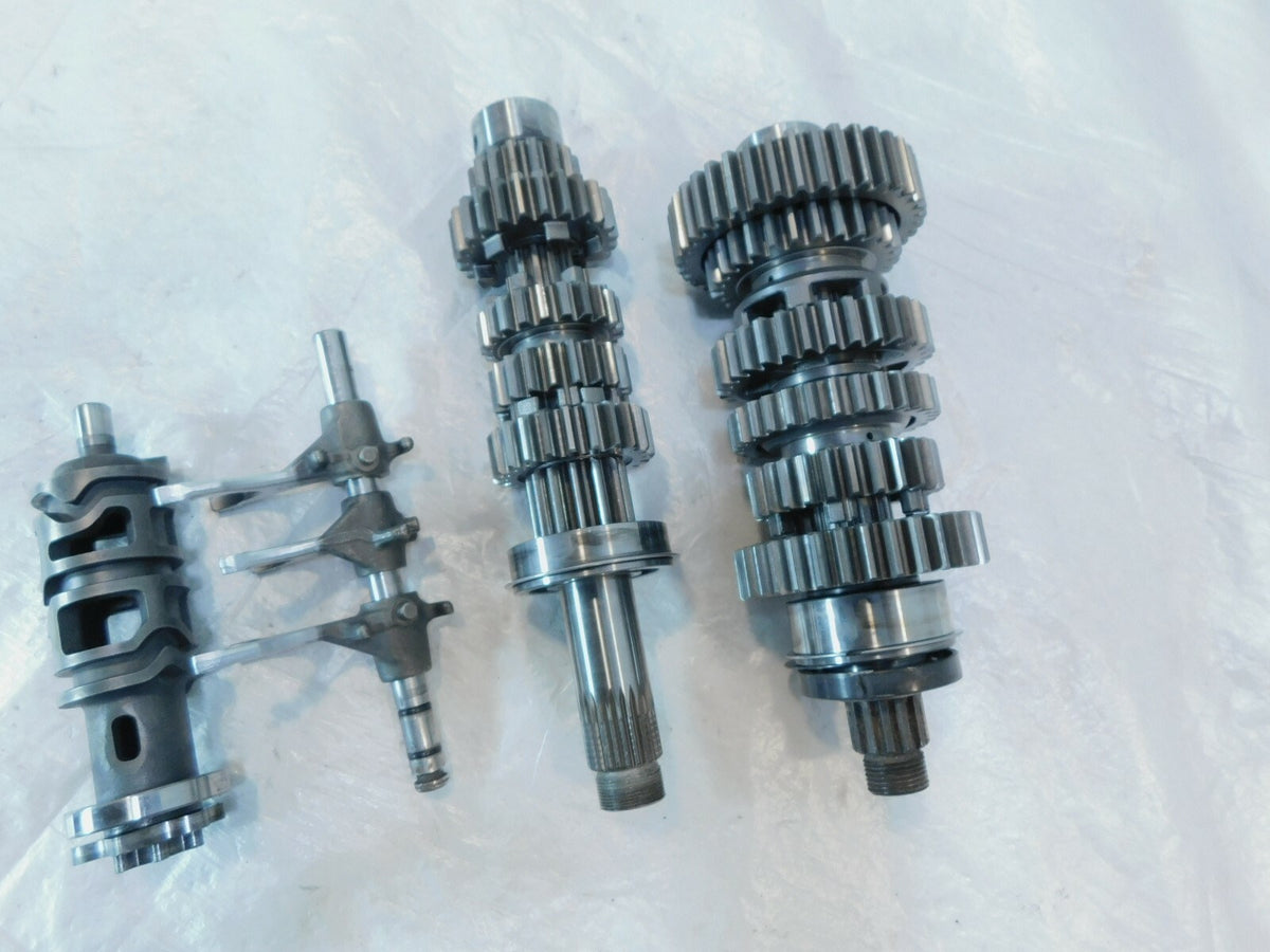 Triumph Daytona 600 TT600 Speed Four Transmission Gears & Shifter Drum w/ Forks