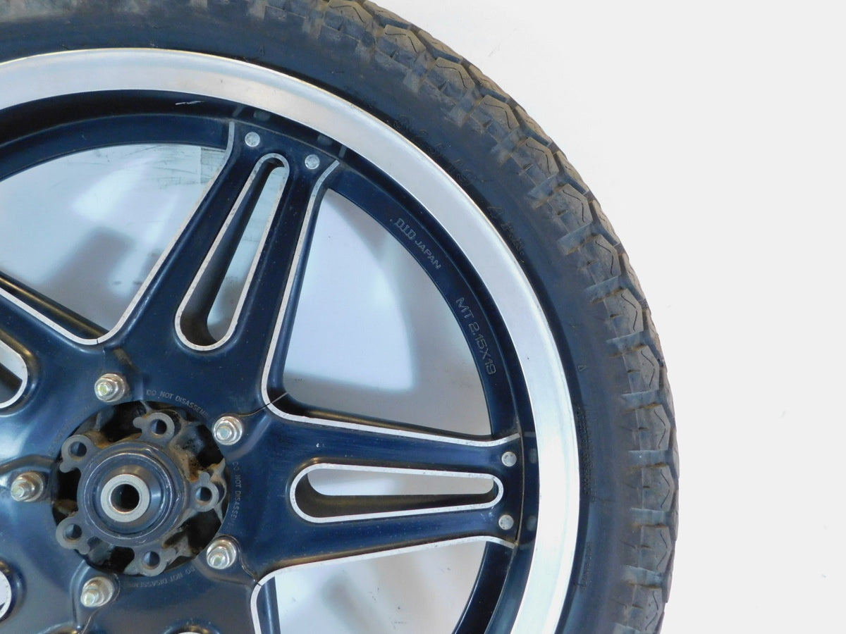 Honda CM400C & CM450A CM450C Custom Black Front Wheel Rim & Tire - 19" x 2.5" - C3 Cycle