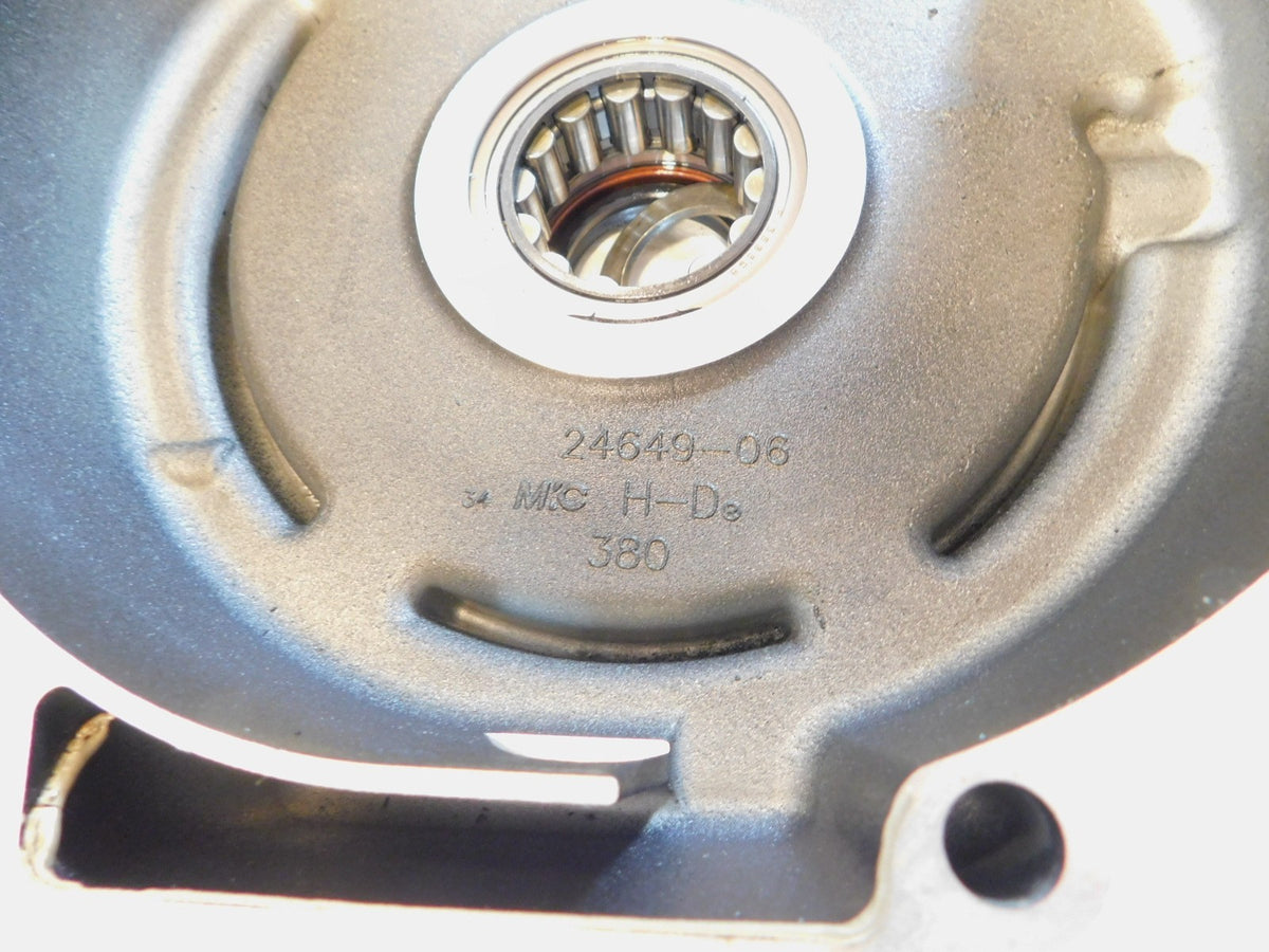 Harley Davidson Road King Electra Glide & Dyna Motor Black Left Side Cranckcase - C3 Cycle