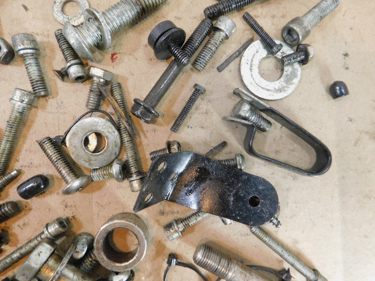 2007 07 Harley Davidson Sportster 1200 Low Nuts Bolts & Brackets Parts Box Lot - C3 Cycle