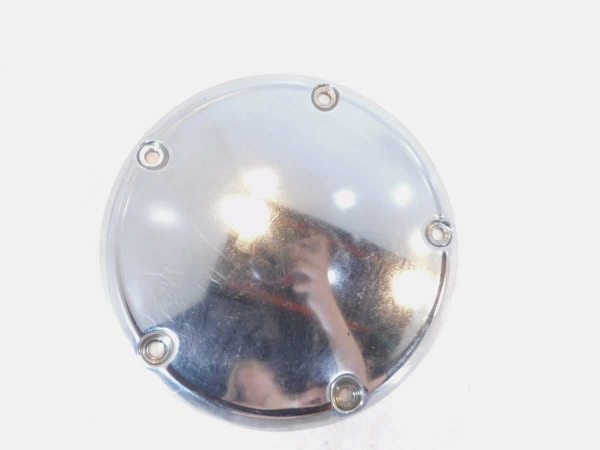 Harley Davidson Twin Cam Touring Dyna Softail Chrome Derby Clutch Cover 25415-99