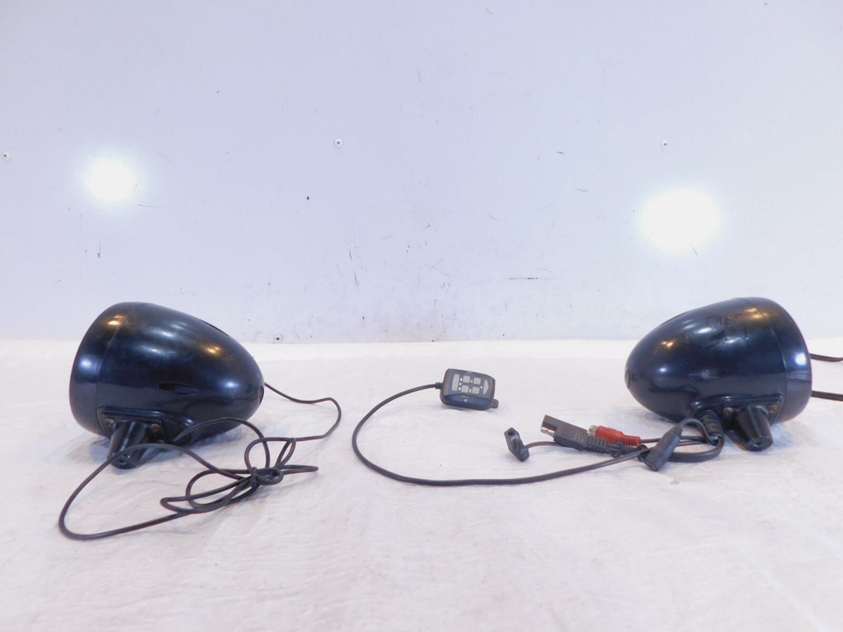 2005-2009 BMW R1200RT R1200 RT Front Left/Right Audio Handlebar Speakers - C3 Cycle