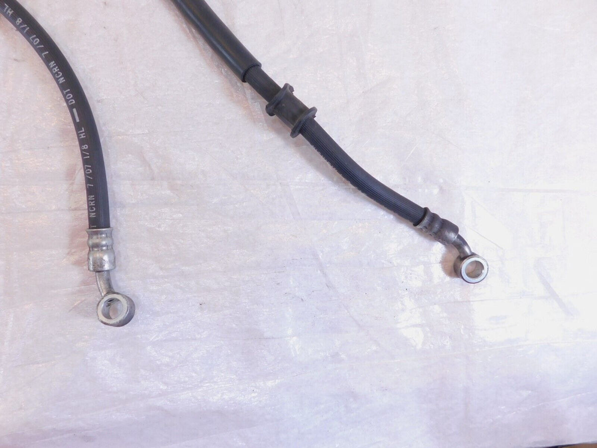 2008-2009 Suzuki B-King GSX1300BK Busa King Non ABS Front Brake Hose Pipe Lines - C3 Cycle