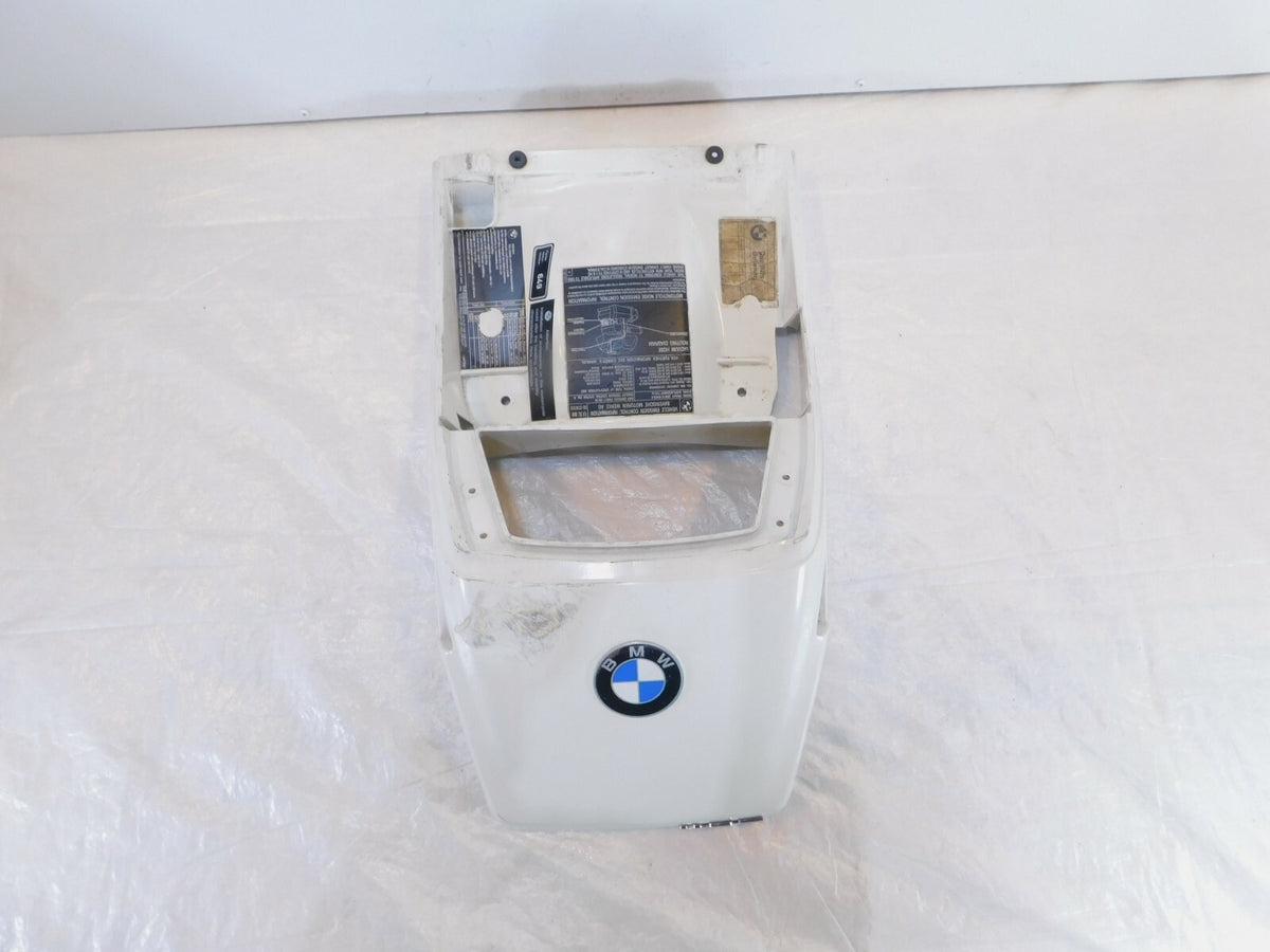 1986-1996 BMW K75 K75C K75S K75RT White Rear Wheel Seat Tail Section & Handles - C3 Cycle