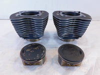 Harley Davidson Twin Cam Touring Dyna & Softail Engine Pistons & Black Cylinders - C3 Cycle