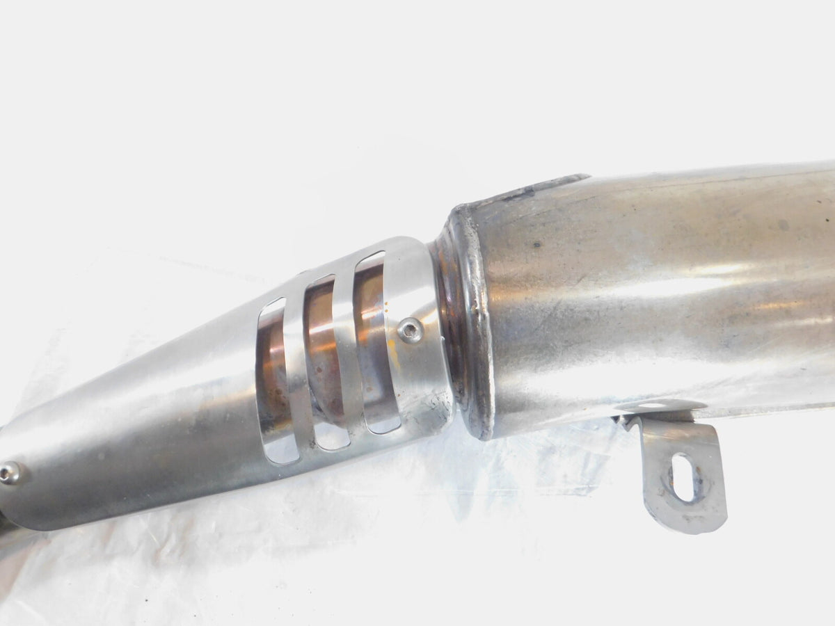 2002 MZ Skorpion Tour MZ660 660 Rear Right Engine Exhaust Muffler Pipe -Dented