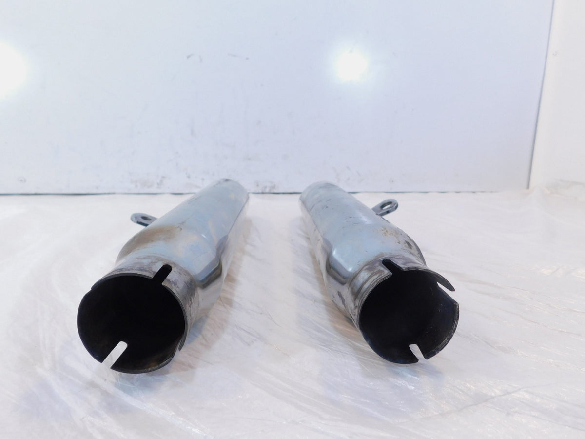 Harley Davidson Sportster 883 & 1200 Slip On Chrome Exhaust Header Pipe Mufflers - C3 Cycle