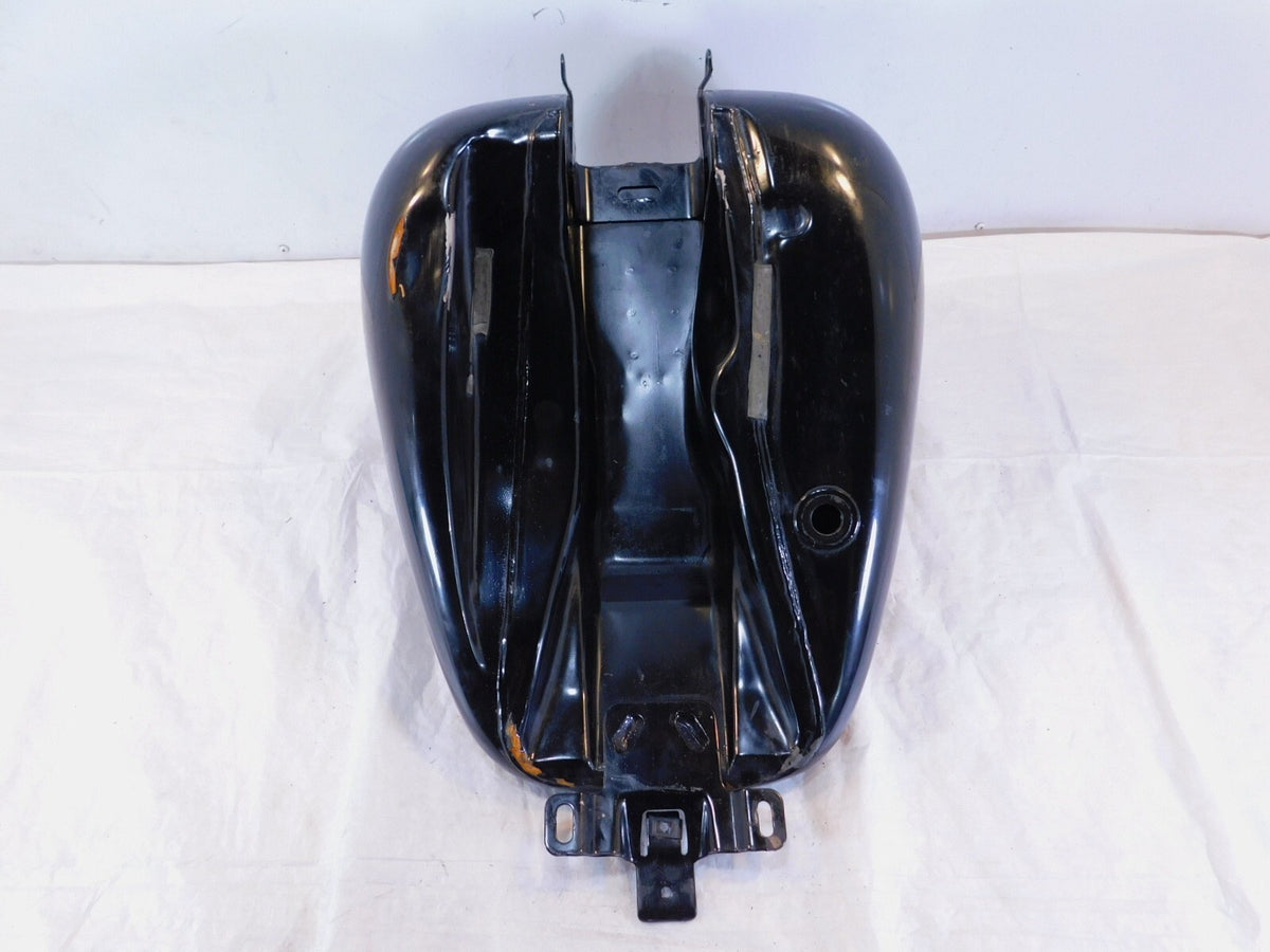 Harley Davidson Road Street & Electra Glide Black Fuel Gas Petrol Tank -Dented - C3 Cycle