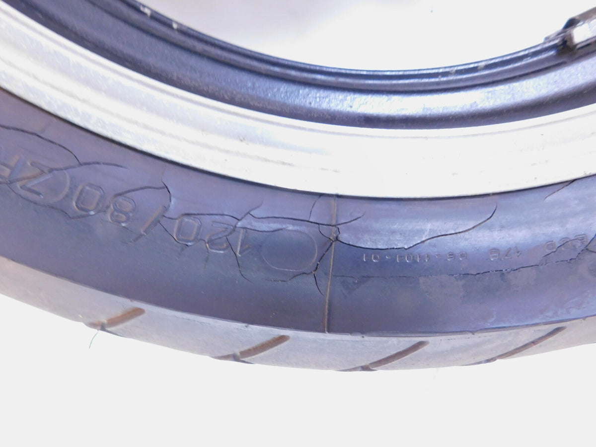 1984 1985 1986 1987 Yamaha FJ1100 FJ1200 Black Front Wheel Rim - 36Y-25168-00-98 - C3 Cycle