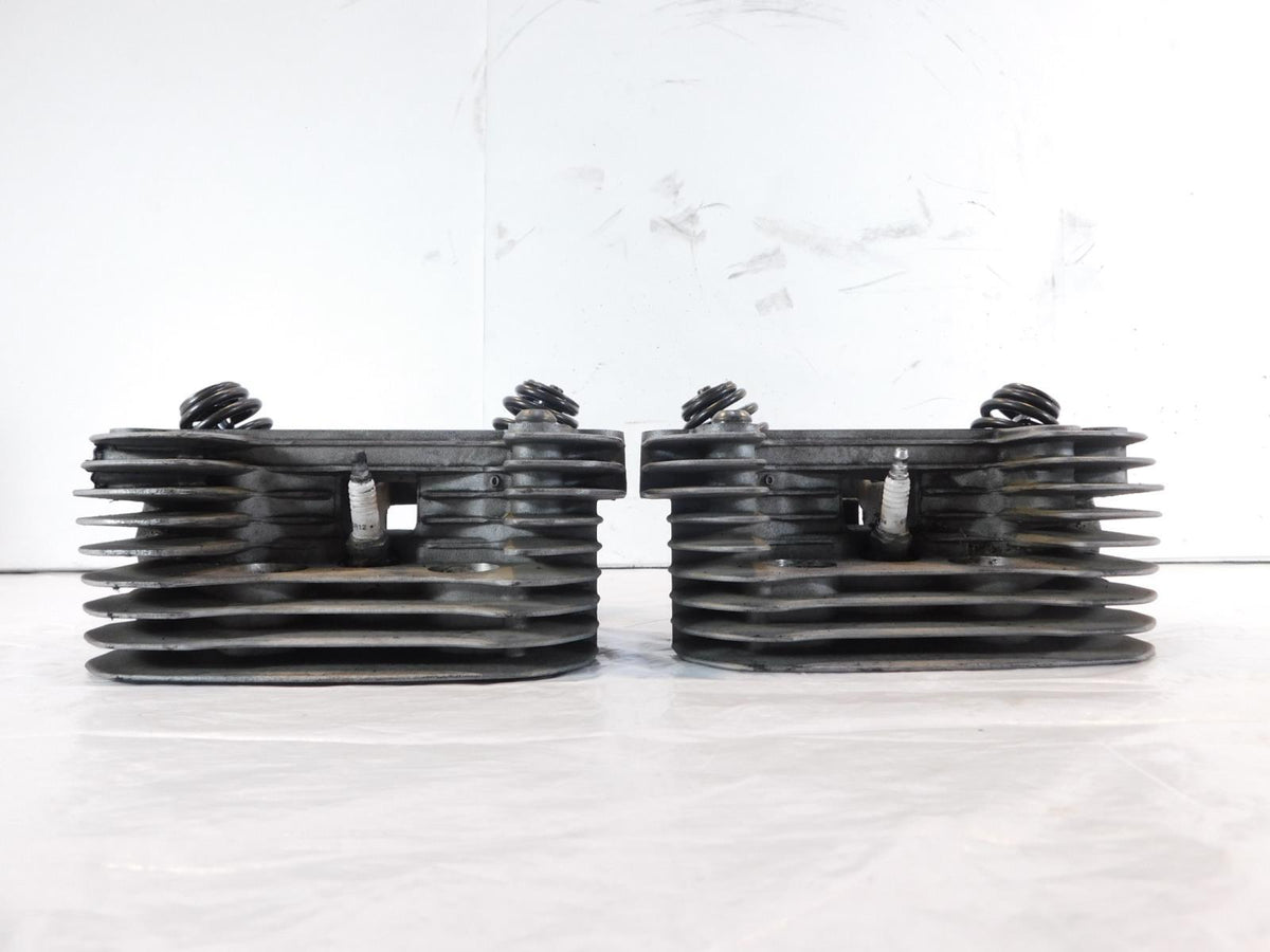 Harley Davidson Sportster XR1200 XR 1200 Front & Rear Cylinder Heads w/ Valves - C3 Cycle