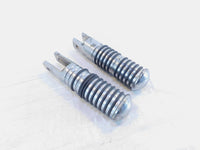 Harley Touring FXR Dyna Sportster & Softail Chrome & Rubber Footpegs Footrests - C3 Cycle