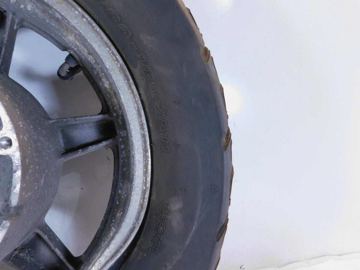 91-00 Honda Goldwing GL1500 GL1500A GL1500SE GL1500I Rear Wheel Rim & Tire- Bent - C3 Cycle