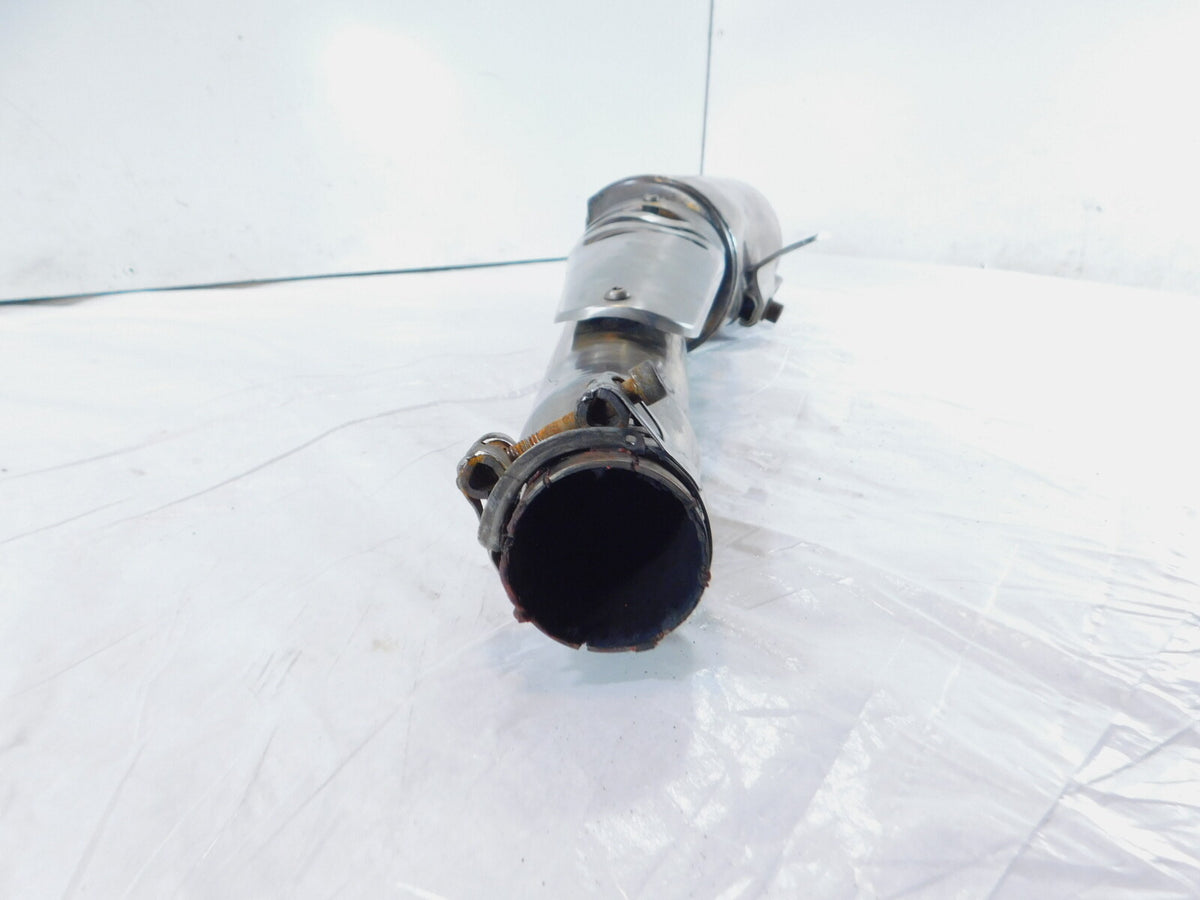 2002 MZ Skorpion Tour MZ660 660 Rear Right Engine Exhaust Muffler Pipe -Dented