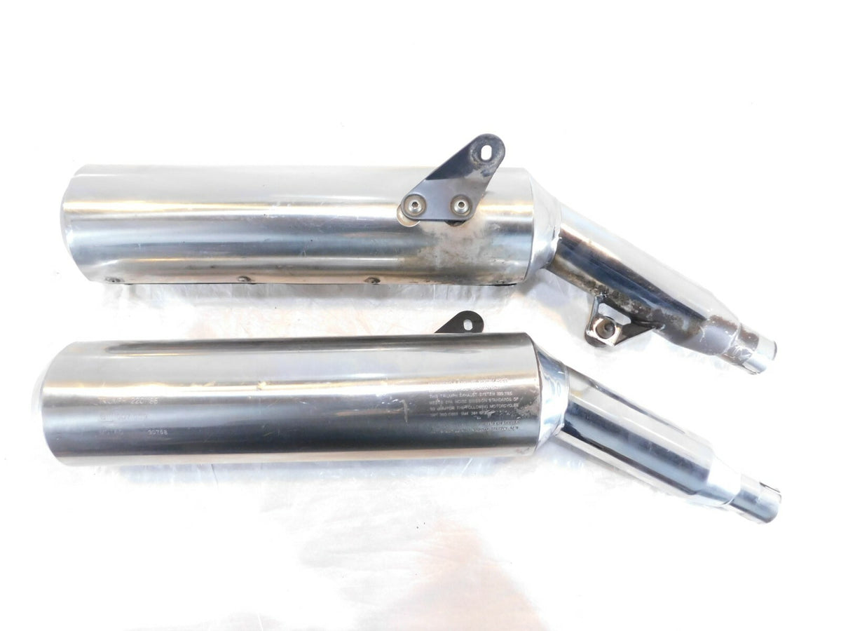 1996-2003 Triumph Trophy 3 900 & 4 1200 Left/Right Rear Exhaust Muffler Pipes - C3 Cycle