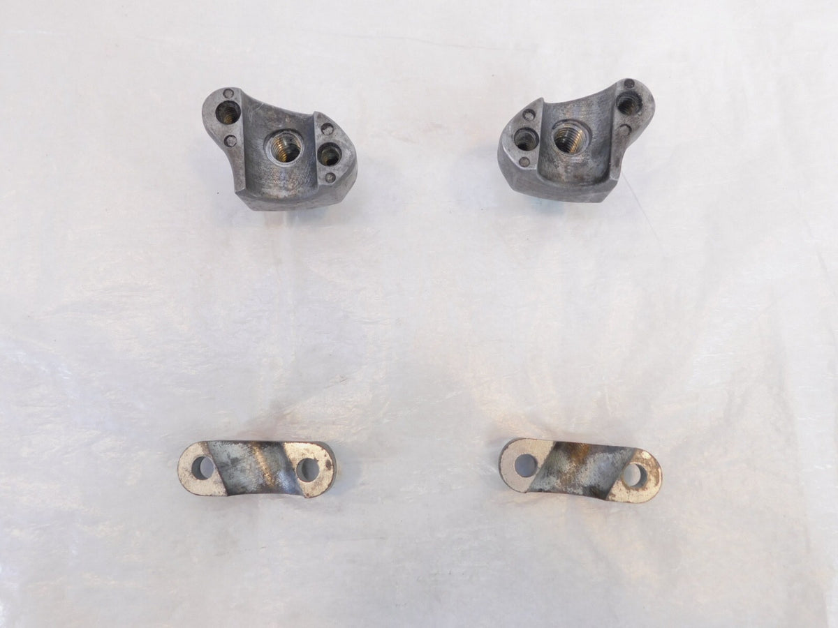 1984-1995 Harley Davidson Electra Glide Classic Handlebars Riser Mount Brackets - C3 Cycle