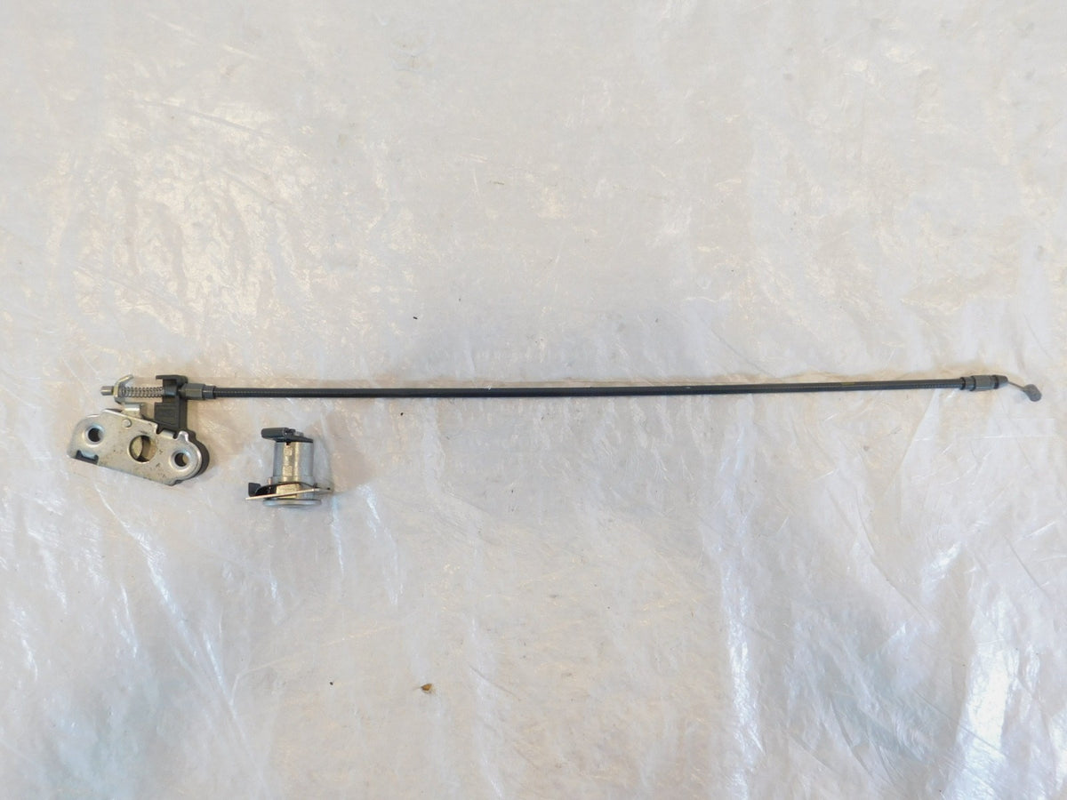 2013-2019 KTM 690 Duke Rear Seat Saddle Lock Release Latch & Cable Line - no key - C3 Cycle