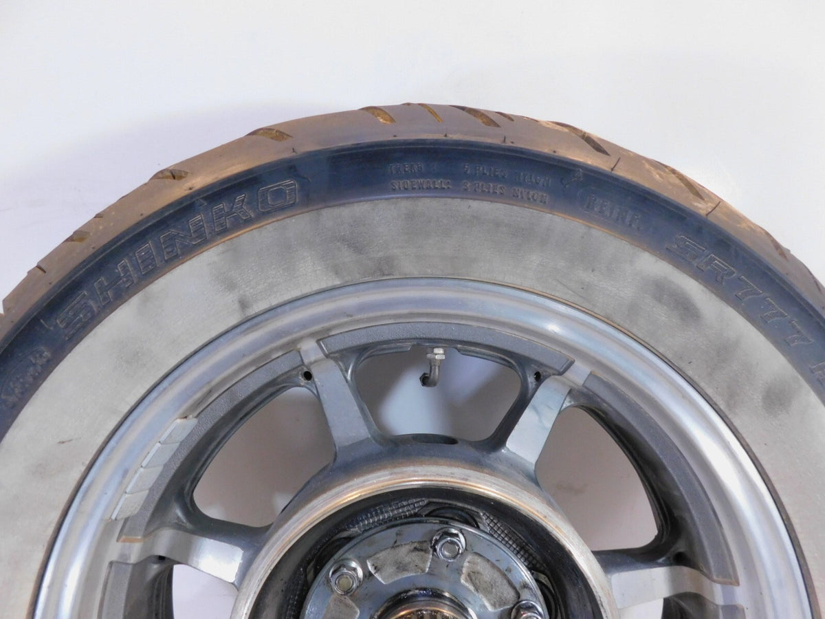 2003-2009 Yamaha VStar 1100 XVS1100 Classic Silverado Cast Rear Wheel Rim & Tire - C3 Cycle