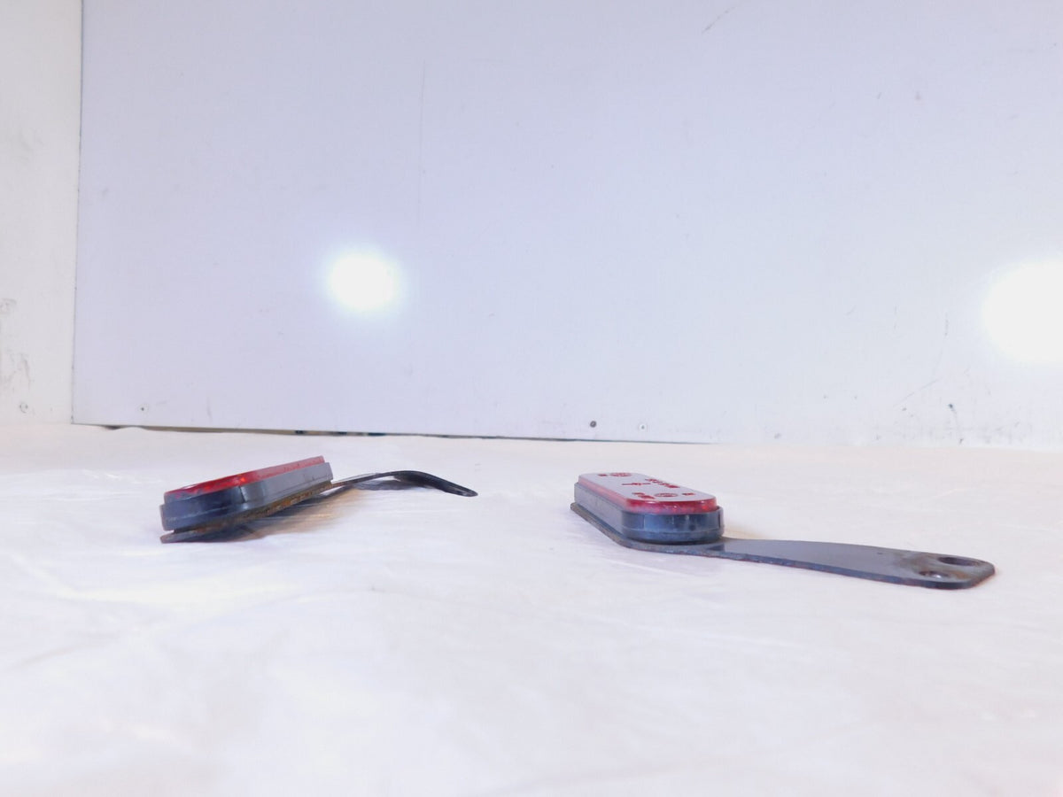 2007-2012 Triumph Tiger 1050 SE Right/Left Front Fender Fork Reflectors & Mounts - C3 Cycle