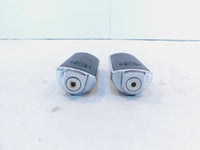 Harley Touring FXR Dyna Sportster & Softail Black & Chrome Footpegs Footrests