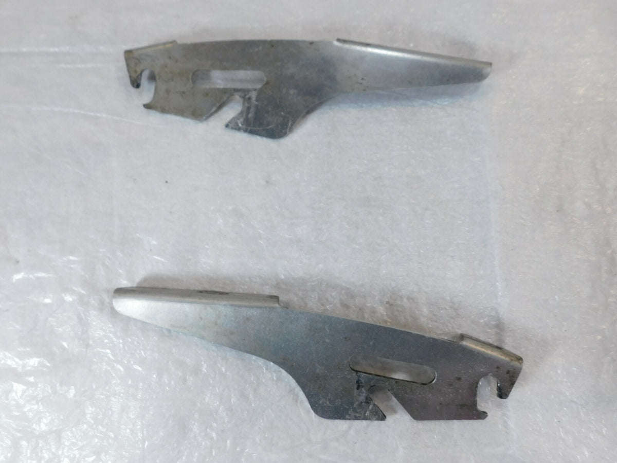 2 Harley Davidson Softail or Dyna 41mm Windscreen Windshield Mount Brackets - C3 Cycle