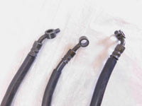 2002-2005 Kawasaki ZZR1200 ZX1200C Left/Right Front Wheel Brake Hose Pipe Lines - C3 Cycle