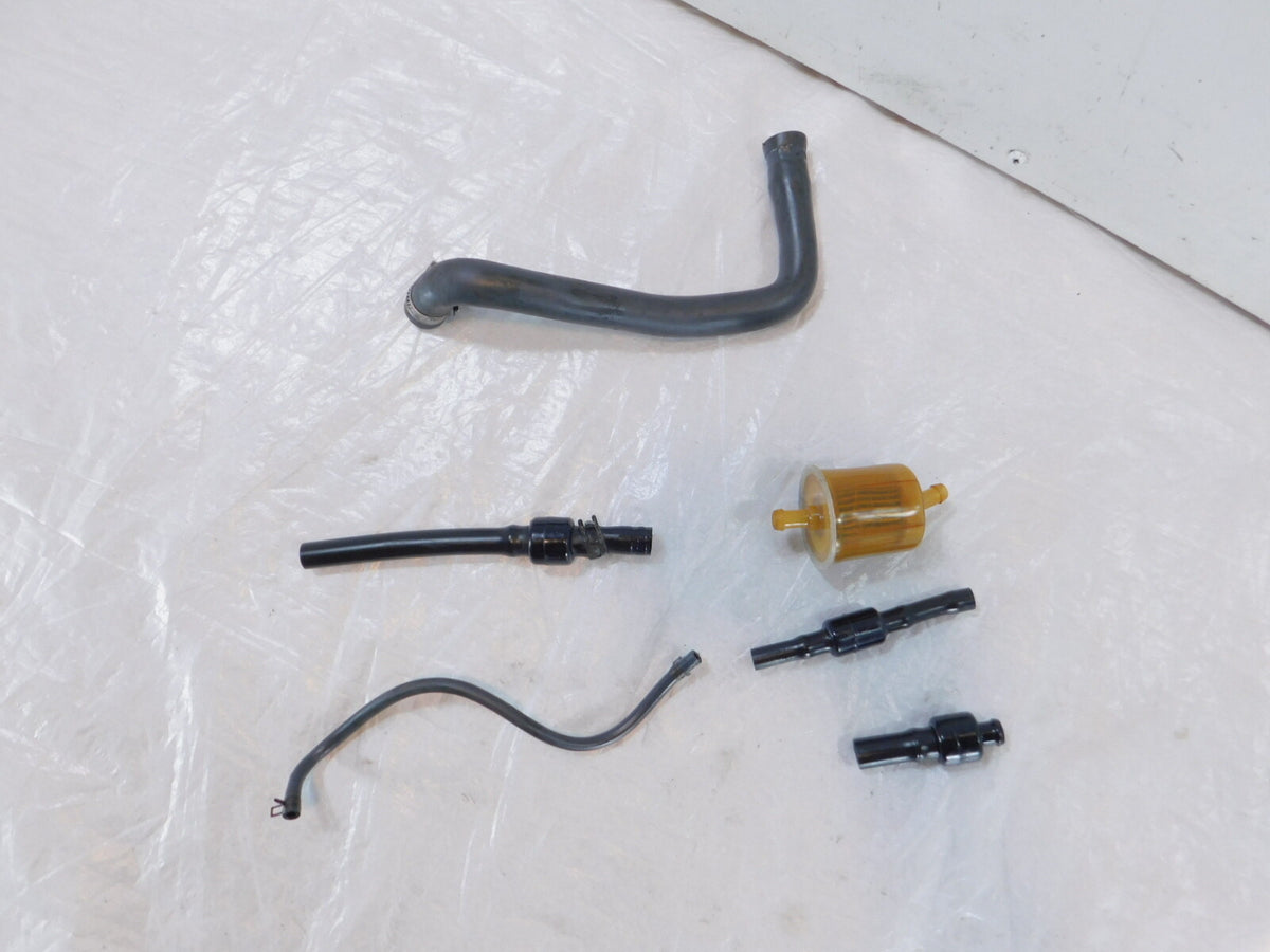 1993 93 Yamaha XV1100 Misc Engine Motor Oil Coolant & Air Hose Line Pipe Box Lot - C3 Cycle