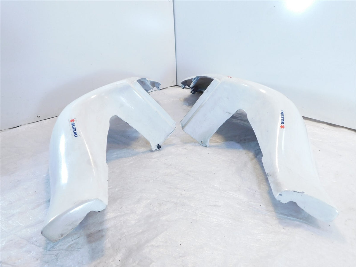 1997 Suzuki GSX-R600 GSXR600 White Right/Left Tail Seat Frame Cover Fairing Cowl - C3 Cycle